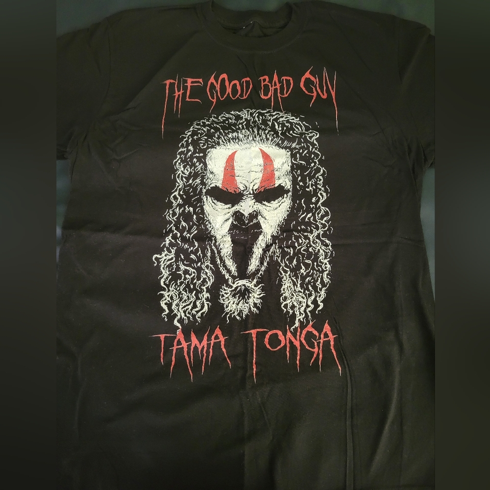 Used once in very excellent condition size large G.o.d shirt Tama Tonga njpw wwe